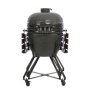 TunaBone , Kamado classic 23 grill , Size L , Dark grey