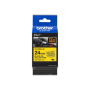 Brother , TZe-FX651 Flexible ID Laminated Tape , Black on Yellow , TZe , 8 m , 2.4 cm