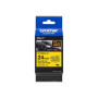 Brother , TZe-FX651 Flexible ID Laminated Tape , Black on Yellow , TZe , 8 m , 2.4 cm