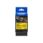 Brother , TZe-FX651 Flexible ID Laminated Tape , Black on Yellow , TZe , 8 m , 2.4 cm