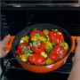 Stoneline , Roaster , 20093 , 5 L , 28 cm , die-cast aluminium , Volcanic , Lid included