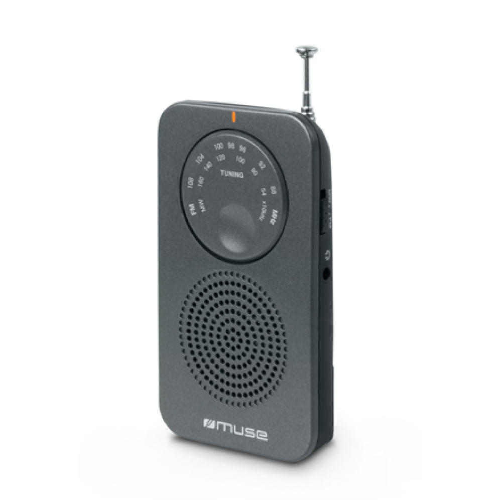 Muse , Pocket radio , M-01 RS , Black