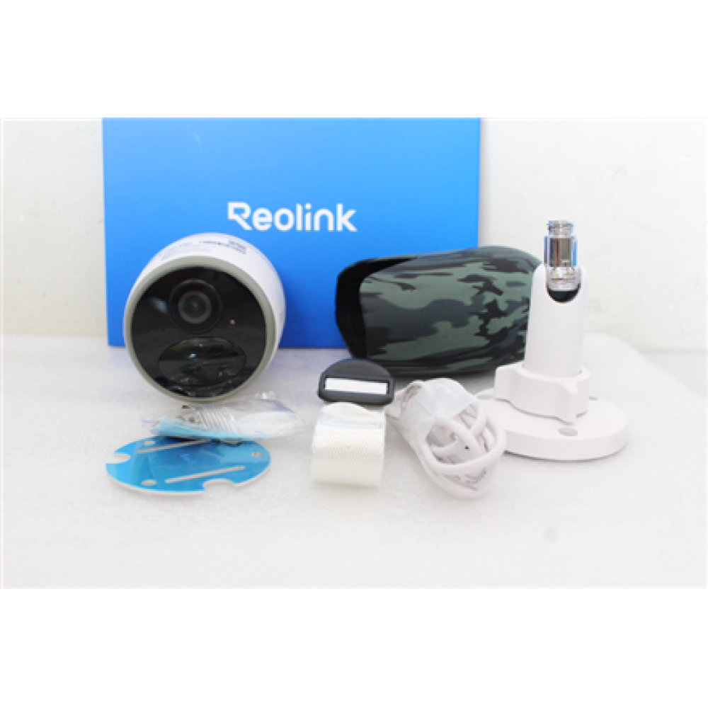 SALE OUT. Reolink Go Series G330 2K 4MP 4G LTE Wireless Battery Camera with Person/Vehicle Detection, White , Reolink , Camera , Go Series G330 , 23 month(s) , Bullet , 4 MP , Fixed , IP65 , H.265 , Micro SD, Max. 128GB , UNPACKED, SCRATCHED, WITHOUT PROT
