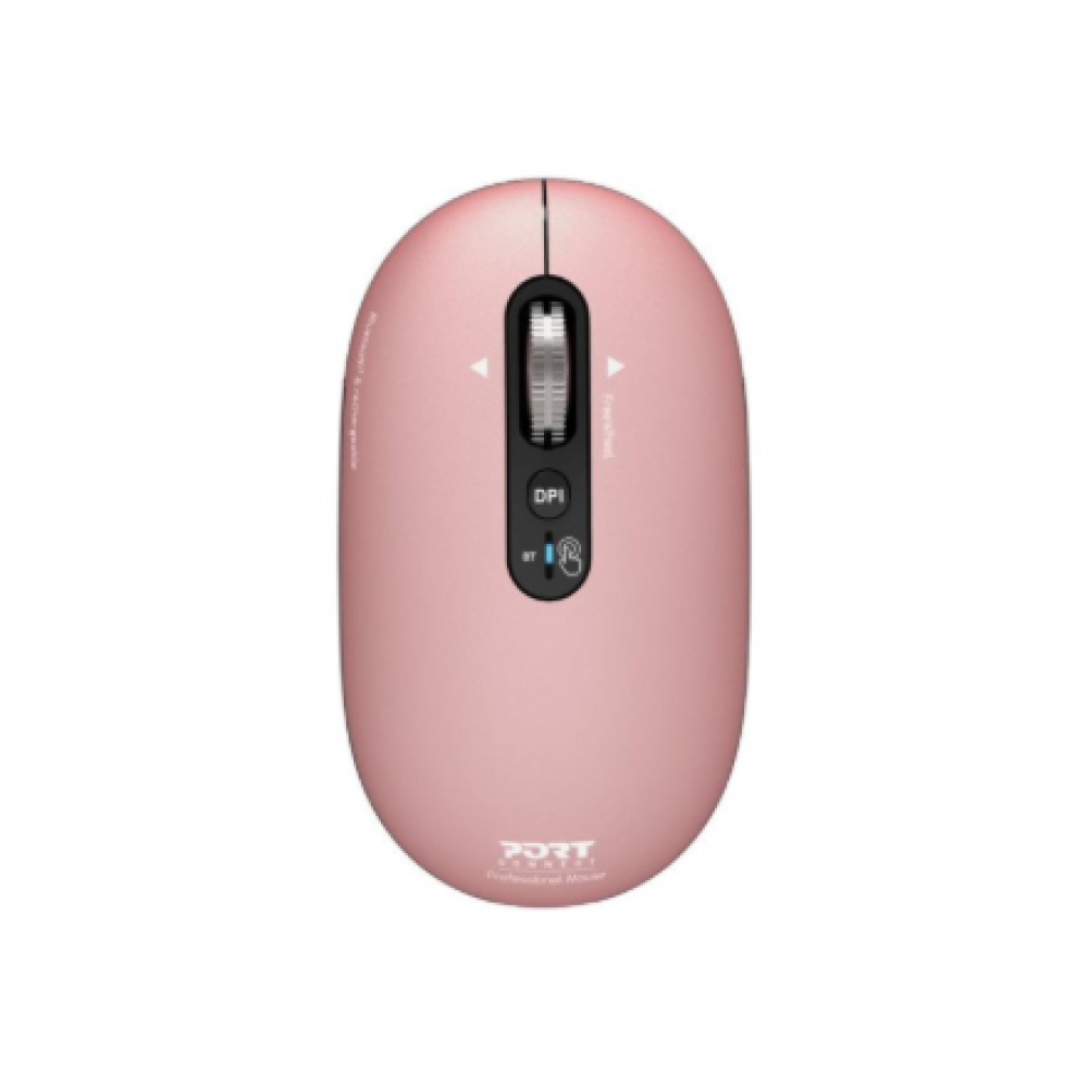 PORT CONNECT Mouse , PURE MAC , Wireless , Bluetooth , Pink