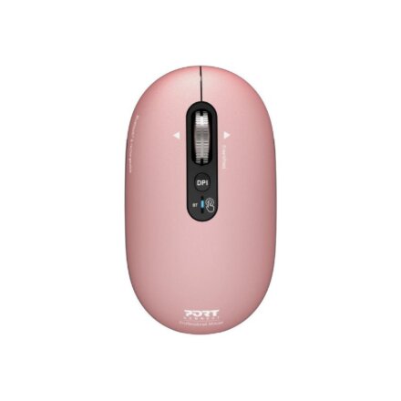 PORT CONNECT Mouse , PURE MAC , Wireless , Bluetooth , Pink