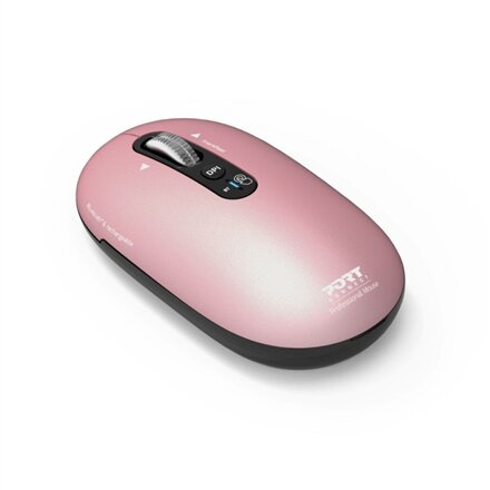 PORT CONNECT Mouse , PURE MAC , Wireless , Bluetooth , Pink