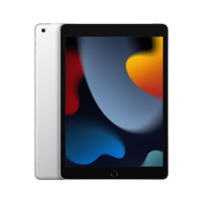 Apple iPad 10.2 9th Gen Silver, Retina IPS LCD, A13 Bionic, 3 GB, 64 GB, Wi-Fi, 12 MP, 8 MP, Bluetooth, 4.2, iPadOS, 15, 1620 x 2160 pixels