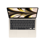 Apple , MacBook Air , Starlight , 13.6 , IPS , 2560 x 1664 , Apple M2 , 8 GB , Solid-state drive capacity 512 GB , Apple M2 10-core GPU , Without ODD , macOS , 802.11ax , Bluetooth version 5.0 , Keyboard language English , Keyboard backlit , Warranty 12 m
