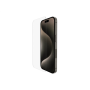 Belkin , ScreenForce Pro , UltraGlass2 Anti-Microbial Screen Protector , Apple , For iPhone 15 Pro , Glass , Transparent , Clear Screen Protector