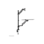 Neomounts Desk Mount , DS90-325BL1 Sit-stand workstation desk , Adjustable Height, Rotate, Tilt, Swivel , 17-32 , Maximum weight (capacity) 9 kg , Black