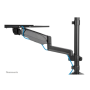 Neomounts Desk Mount , DS90-325BL1 Sit-stand workstation desk , Adjustable Height, Rotate, Tilt, Swivel , 17-32 , Maximum weight (capacity) 9 kg , Black