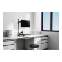 Neomounts Desk Mount , DS90-325BL1 Sit-stand workstation desk , Adjustable Height, Rotate, Tilt, Swivel , 17-32 , Maximum weight (capacity) 9 kg , Black