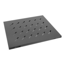 Lanberg 19 fixed shelf 1U/465x515mm, max load capacity up to 120kg , AK-1003-B , Black