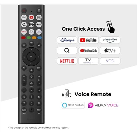 Hisense 65A6Q , 65 , Smart TV , VIDAA Smart OS , UHD , Black