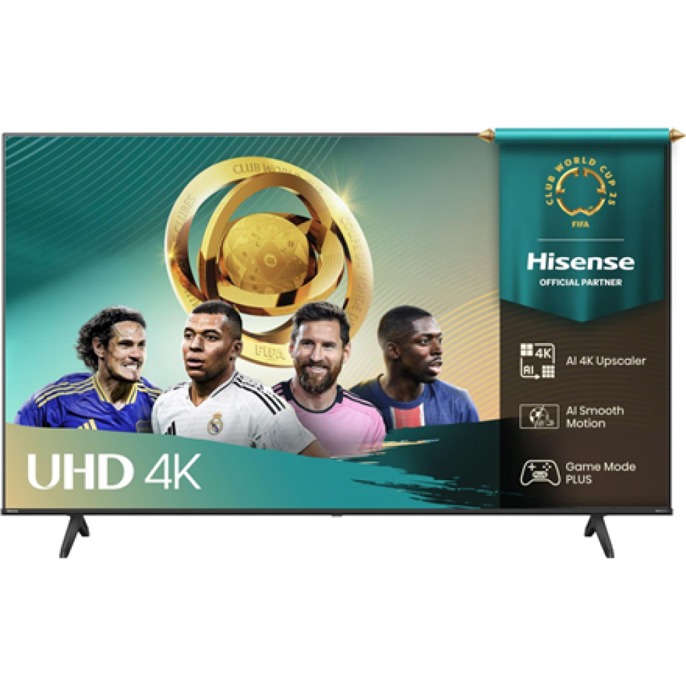 Hisense 65A6Q , 65 , Smart TV , VIDAA Smart OS , UHD , Black