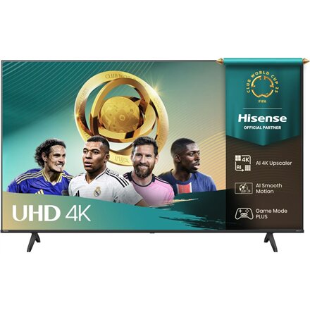 Hisense 65A6Q , 65 , Smart TV , VIDAA Smart OS , UHD , Black