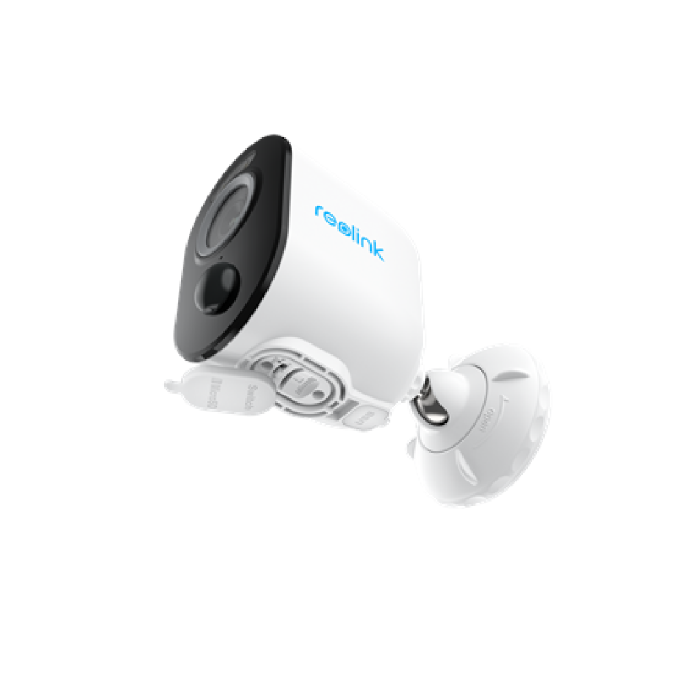 Reolink , Wi-Fi Security Camera with Motion Spotlight and Solar Panel , Argus Series B330 , Bullet , 4 MP , Fixed lens , IP65 , H.265 , Micro SD, Max. 128 GB , White