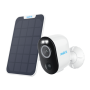 Reolink , Wi-Fi Security Camera with Motion Spotlight and Solar Panel , Argus Series B330 , Bullet , 4 MP , Fixed lens , IP65 , H.265 , Micro SD, Max. 128 GB , White