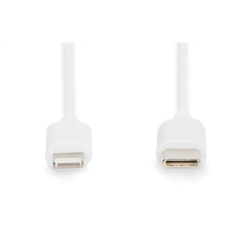 Digitus , Lightning to USB-C data/charging cable , DB-600109-020-W , USB-C to Lightning USB C