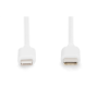 Digitus , Lightning to USB-C data/charging cable , DB-600109-020-W , USB-C to Lightning Apple Lightning 8-pin , USB C