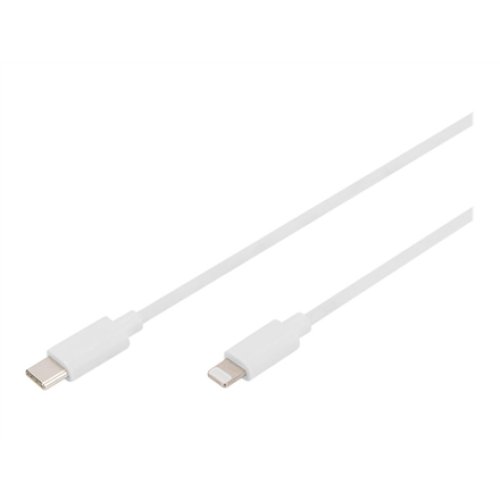 Digitus , Lightning to USB-C data/charging cable , DB-600109-020-W , USB-C to Lightning USB C