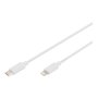 Digitus , Lightning to USB-C data/charging cable , DB-600109-020-W , USB-C to Lightning USB C