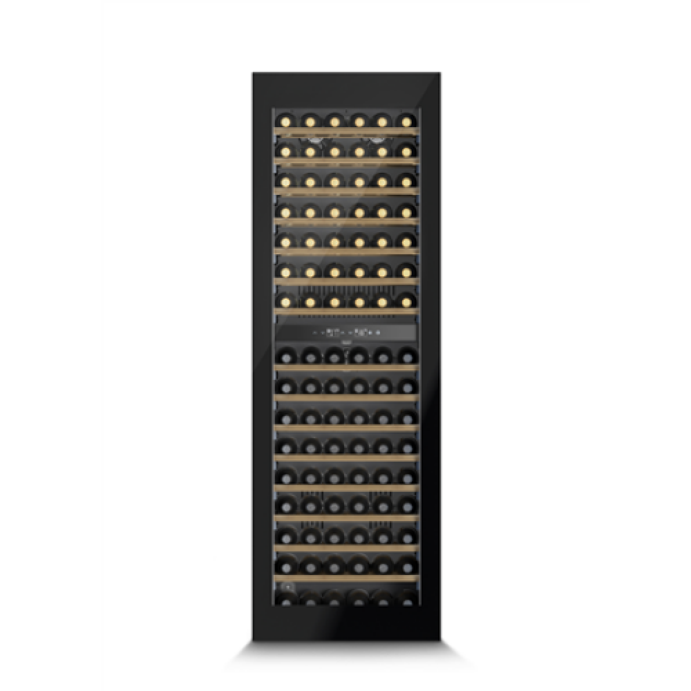 Caso Wine Cooler WineDeluxe WD 96 Energy efficiency class G, Built-in, Bottles capacity 96, Black
