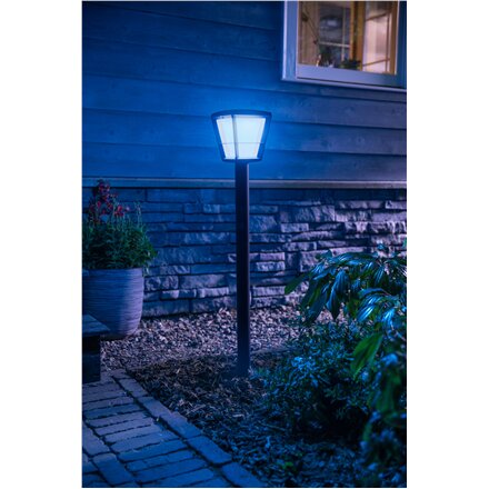 Philips Hue WCA Econic Outdoor Post Lantern , 15 W , 2000-6500 Hue White Color Ambiance