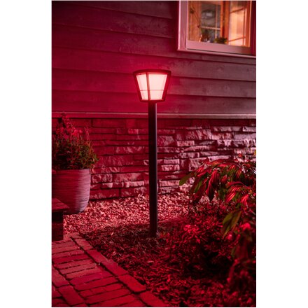 Philips Hue WCA Econic Outdoor Post Lantern , 15 W , 2000-6500 Hue White Color Ambiance