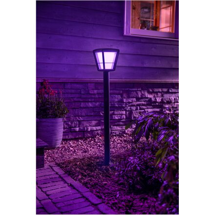 Philips Hue WCA Econic Outdoor Post Lantern , 15 W , 2000-6500 Hue White Color Ambiance