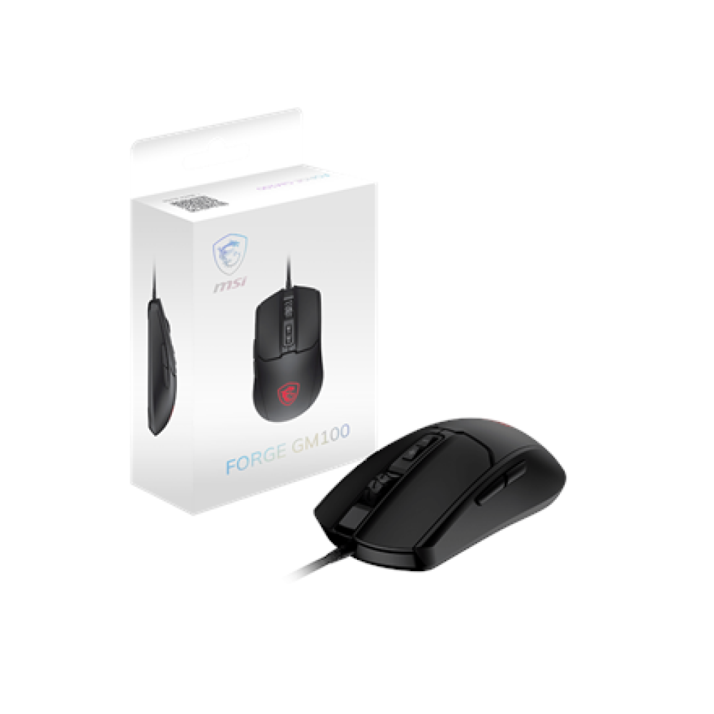 MSI Gaming Mouse , FORGE GM100 , Wired , USB 2.0
