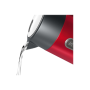 Bosch , Kettle , DesignLine TWK4P434 , Electric , 2400 W , 1.7 L , Stainless steel , 360° rotational base , Red/Black