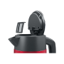 Bosch , Kettle , DesignLine TWK4P434 , Electric , 2400 W , 1.7 L , Stainless steel , 360° rotational base , Red/Black
