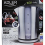 SALE OUT. Adler AD 1216 Cordless Water Kettle, 1.7L, 2000W, Filter, Boil-dry protection, Rotary base 360 degree, Illumination, Inox body , SALE OUT. Adler , Kettle , AD 1216 , Standard , 2000 W , 1.7 L , Stainless steel , 360° rotational base , Stainless 