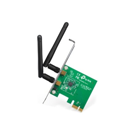 TP-LINK TL-WN881ND PCI Express Adapter, 2.4GHz, 802.11n, 300Mbps, 1xDetachable antenna 2dBi