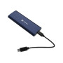 Natec , Rhino M.2 NVME Lite USB-C External, Gen 2 Steel Navy , Solid-state drive interface NVMe
