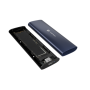 Natec , Rhino M.2 NVME Lite USB-C External, Gen 2 Steel Navy , Solid-state drive interface NVMe