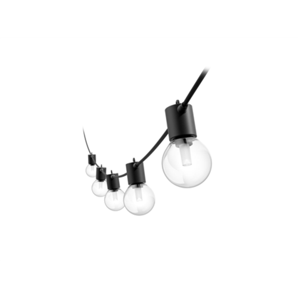 Philips Hue Festavia Globe String Lights for Outdoor Use, 14 m , 30 W , Bluetooth, Zigbee