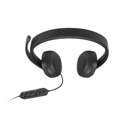 Lenovo Wired VoIP Headset 5000 (Teams) , Built-in microphone , USB Type-A, USB Type-C , Black