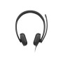 Lenovo Wired VoIP Headset 5000 (Teams) , Built-in microphone , USB Type-A, USB Type-C , Black