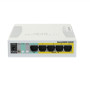 MikroTik , Cloud Router Switch , RB260GSP , Web managed , Desktop , SFP ports quantity 1 , Power over Ethernet (PoE) ports quantity 1