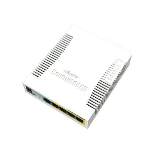 MikroTik , Cloud Router Switch , RB260GSP , Web managed , Desktop , SFP ports quantity 1 , Power over Ethernet (PoE) ports quantity 1