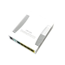 MikroTik , Cloud Router Switch , RB260GSP , Web managed , Desktop , SFP ports quantity 1 , Power over Ethernet (PoE) ports quantity 1