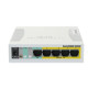 MikroTik , Cloud Router Switch , RB260GSP , Web managed , Desktop , SFP ports quantity 1 , Power over Ethernet (PoE) ports quantity 1