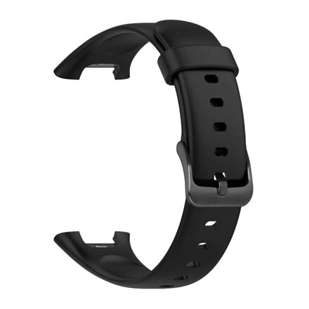Fixed , Silicone Strap for Xiaomi Mi Smart Band 7 Pro , Black