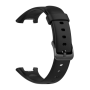 Fixed , Silicone Strap for Xiaomi Mi Smart Band 7 Pro , Black