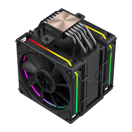 Gamemax CPU Air Cooler , SIGMA 620 LCD BK , Black