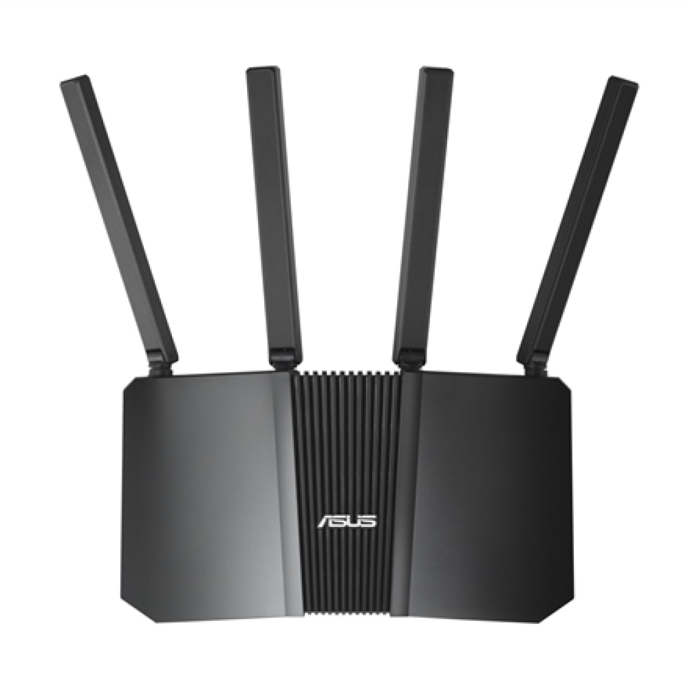Asus WiFi 7 Dual-Band Extendable Router , RT-BE82U BE6500 , 802.11be , 10/100/1000/2500 Mbit/s , Ethernet LAN (RJ-45) ports 4 , Mesh Support Yes , MU-MiMO Yes , No mobile broadband , Antenna type External