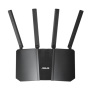 Asus WiFi 7 Dual-Band Extendable Router , RT-BE82U BE6500 , 802.11be , 10/100/1000/2500 Mbit/s , Ethernet LAN (RJ-45) ports 4 , Mesh Support Yes , MU-MiMO Yes , No mobile broadband , Antenna type External