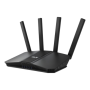 Asus WiFi 7 Dual-Band Extendable Router , RT-BE82U BE6500 , 802.11be , 10/100/1000/2500 Mbit/s , Ethernet LAN (RJ-45) ports 4 , Mesh Support Yes , MU-MiMO Yes , No mobile broadband , Antenna type External
